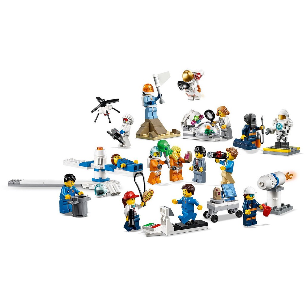 Bộ lắp ráp Đội Ngũ Nghiên Cứu Và Phát Triển Không Gian - LEGO City 60230