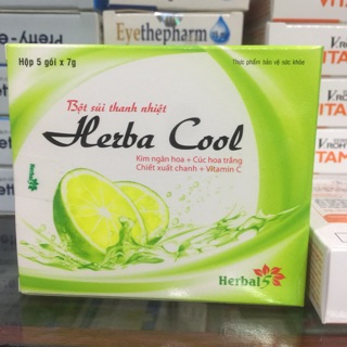 HERBA COOL - Bột sủi thanh nhiệt ( H/ 5 gói)