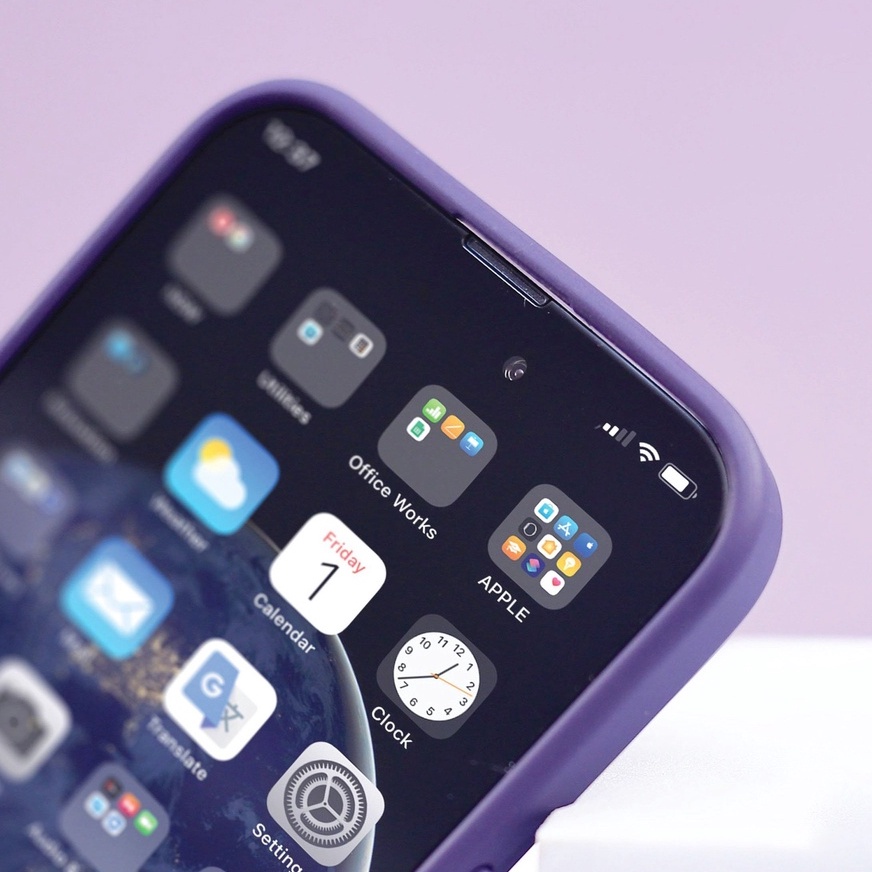 Ốp lưng iPhone 15 Pro/ 15 Pro Max/ 14 Pro/ 14 Pro Max/ iPhone 13 Pro Max, ốp trong viền màu, ốp chống ố vàng hiệu Likgus