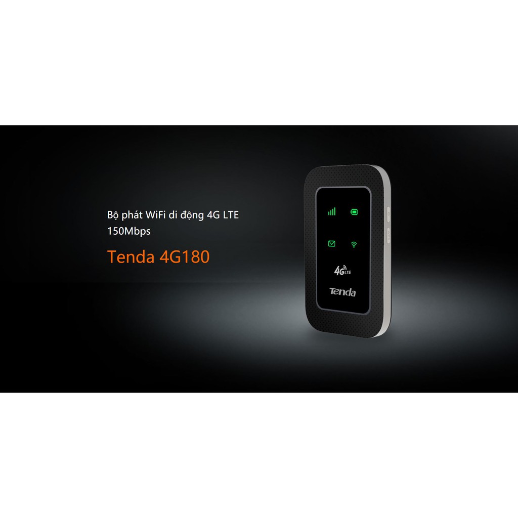 [Mã 254ELSALE giảm 7% đơn 300K] Bộ phát sóng Wifi Tenda 4G180 Superpower - Hàng chính hãng