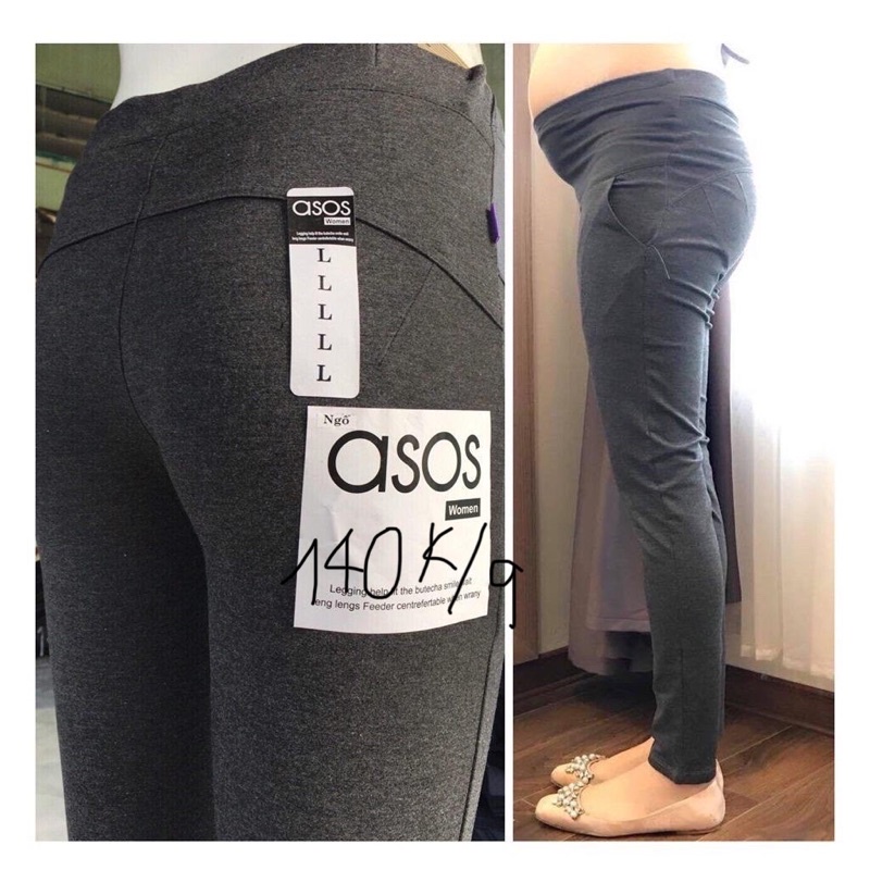 Quần legging bầu nâng mông full size 40-90kg