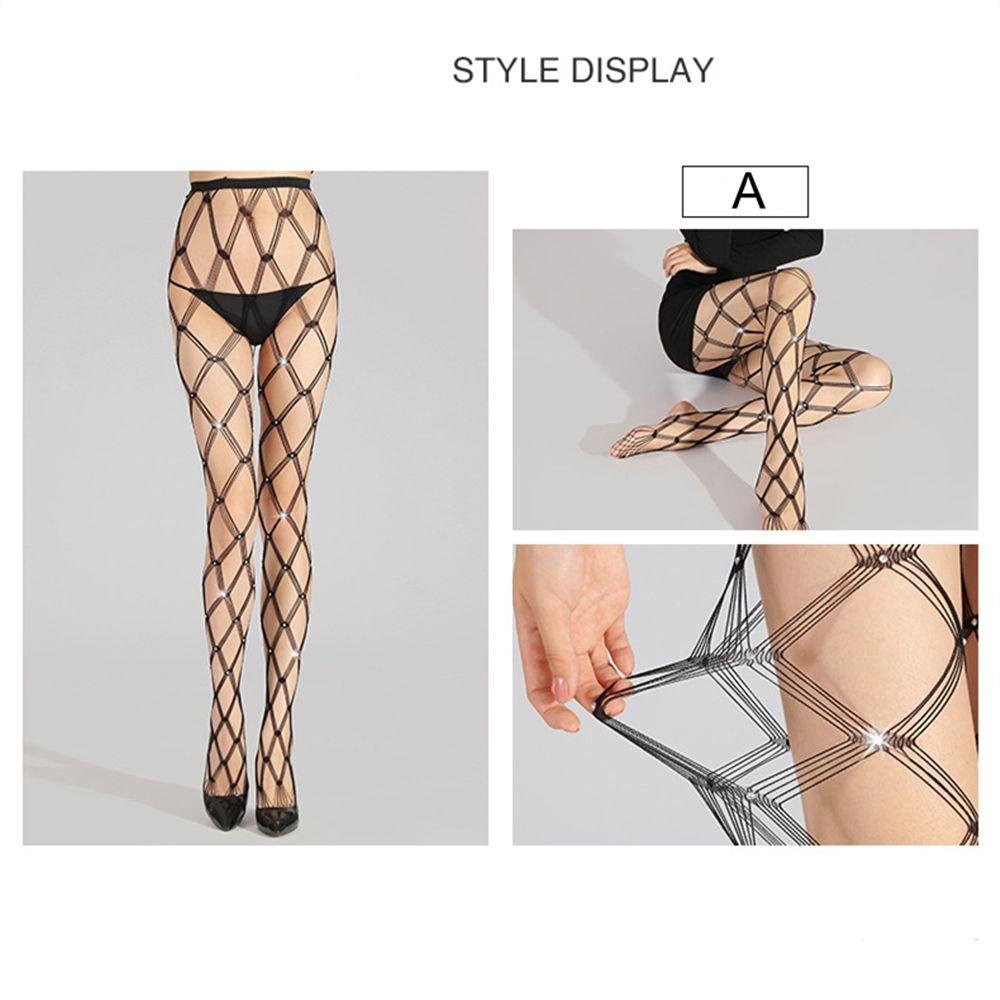Maxg Pantyhose Party Club Phụ Nữ|Quần Tất Lưới Lấp Lánh