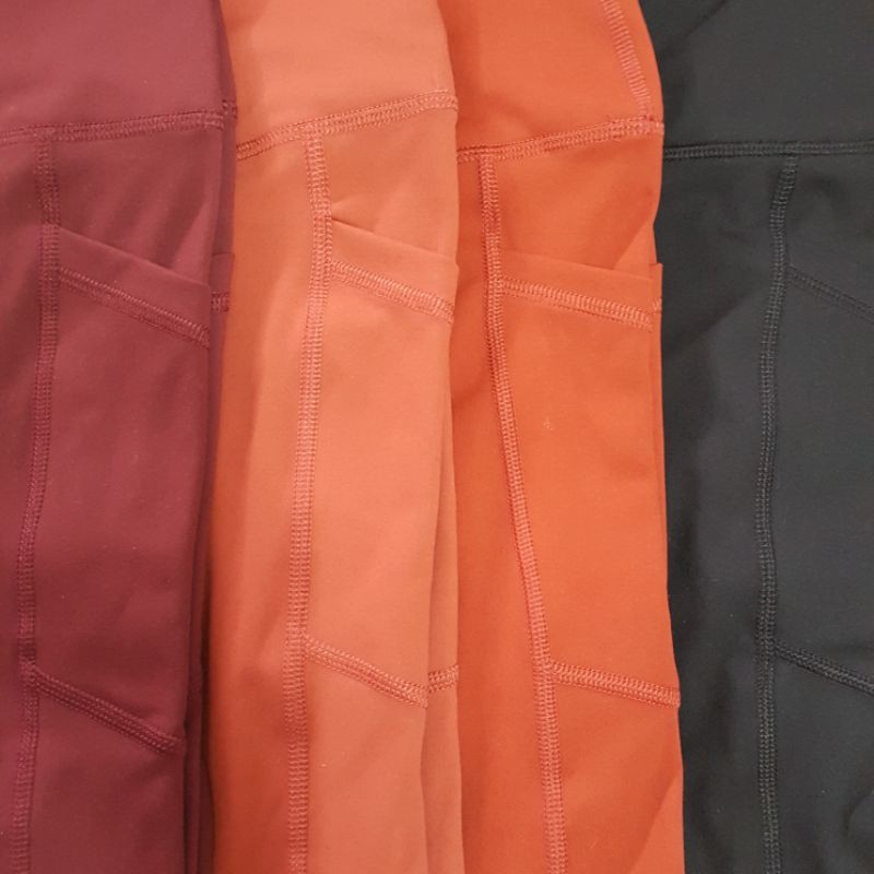 Quần legging tập gym yoga 7/8 Yogalicious túi hông lưng siêu cao dòng lux 2020