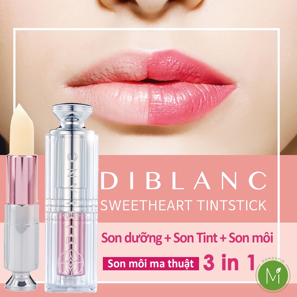 Son Dưỡng Đa Năng DIBLANC Sweetheart Tint stick 3in1