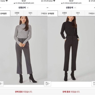 Quần tây Mixxo lưng bảng