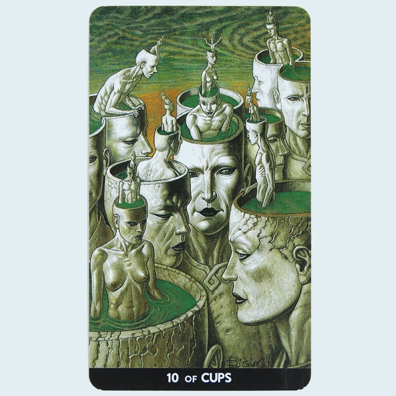 Surrealist Tarot Bộ Thẻ Bài Tarot Tiếng Anh Thiết Kế Dễ Thương