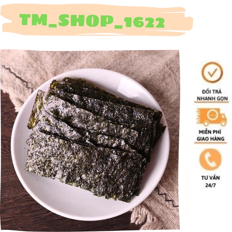 Bịch 200 miếng RONG BIỂN KHÔ ĂN LIỀN Trung quốc