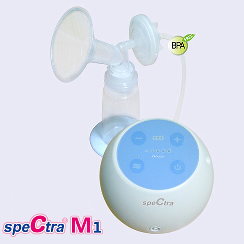 Máy hút sữa Spectra M1 SPT017 (Xanh dương) + Tặng 10 túi trữ sữa Philips Avent SCF603-25