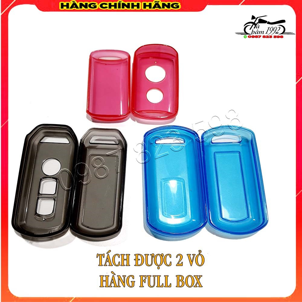 Ốp Chìa Khóa Trong Suốt Dành Cho Các Đời Xe (Hàng Full Box)