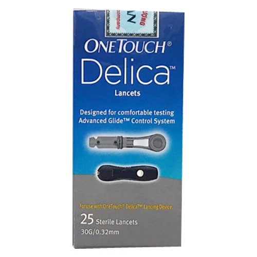 Kim lấy máu One Touch Delica hộp 25 kim dùng cho máy ultra plus flex