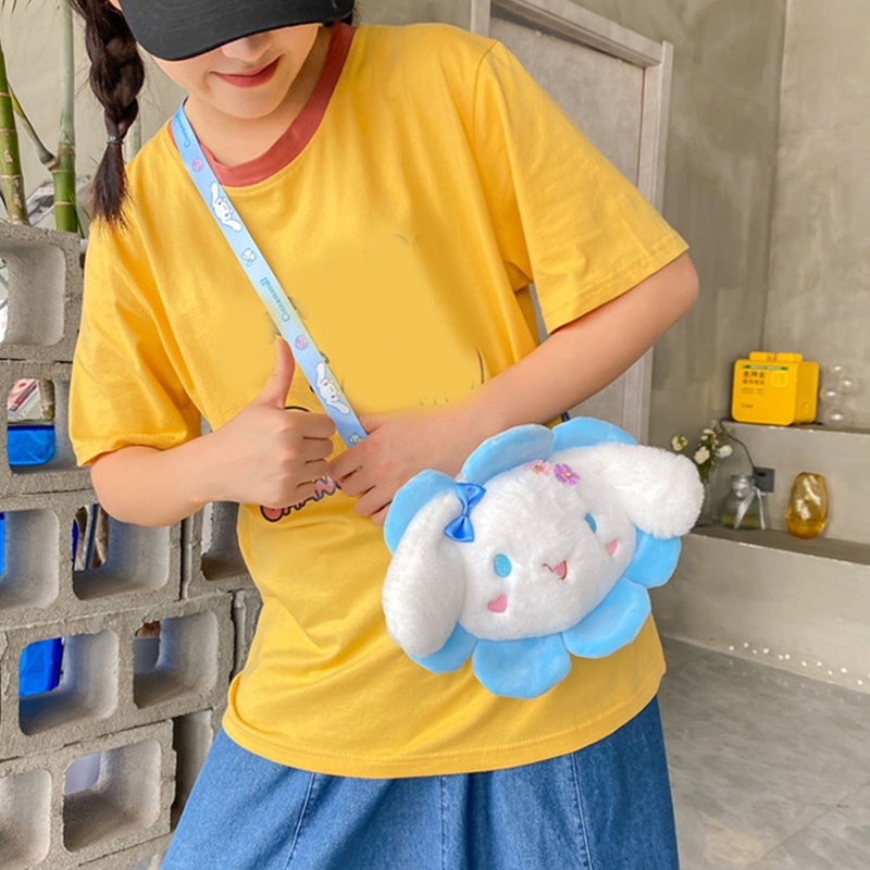 Túi Đeo Chéo Vai Bằng Vải Bông Đính Hoa Thời Trang Dành Cho Lễ Tạ Ơn