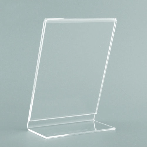 Menu mica L, kệ mica để bàn,bảng giá mica, kệ thông tin sản phẩm kích thước 6cm x 9cm, hàng có sẵn giao ngay
