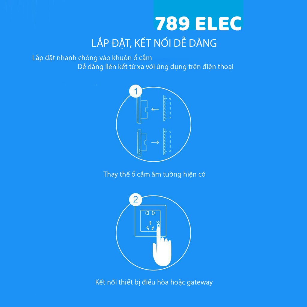 Ổ cắm thông minh Aqara Zigbee