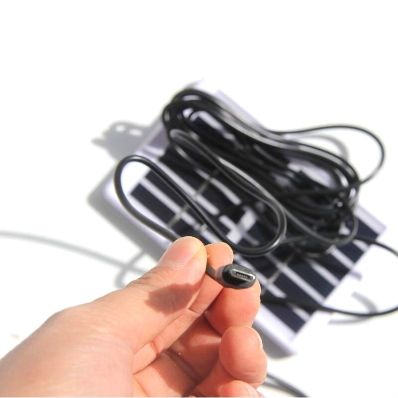 Tấm Pin Năng Lượng Mặt Trời 1.2W 6V Cổng USB Mini Polycrystalline Silicone Hydrogen065