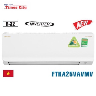 Điều hòa Daikin 9000 BTU 1 chiều inverter FTKA25VAVMV/RKA25VAVMV