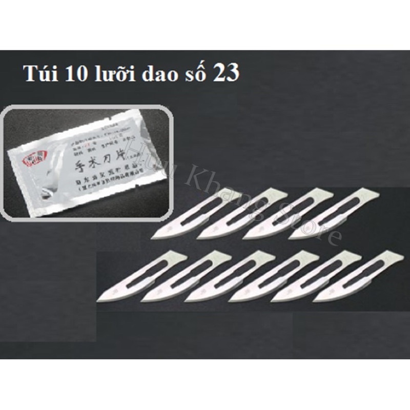 Cán dao mổ | Lưỡi dao số , dao mổ khám dao dán tem 11 | 23