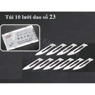 10 Lưỡi dao số , dao mổ khám dao dán tem 11 | 23
