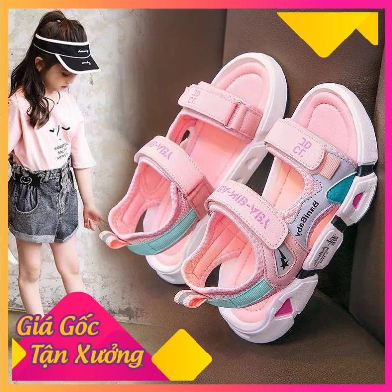 Sandal just it do. be trai bé gái đi đi học, đi chơi, da mềm, êm chân size 30-37 .