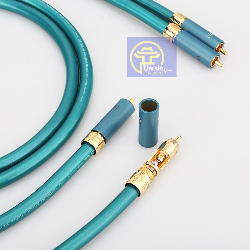 Cặp Dây tín hiệu âm thanh RCA ORTOFON chính hãng dài 1m - Dây AV ORTOFON 8NX REFERENCE dài từ 0.5m trở lên