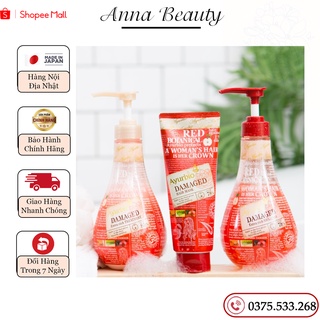 Dầu gội xả ủ thiên nhiên Damaged Ayurbio nội địa Nhật