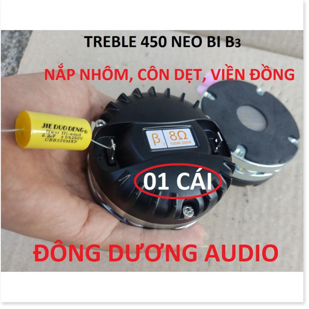 LOA TREBLE 450 NEO BI B3 - GIÁ 1 CÁI KÈM TỤ 2.2MF - CỦ KÈN NEO