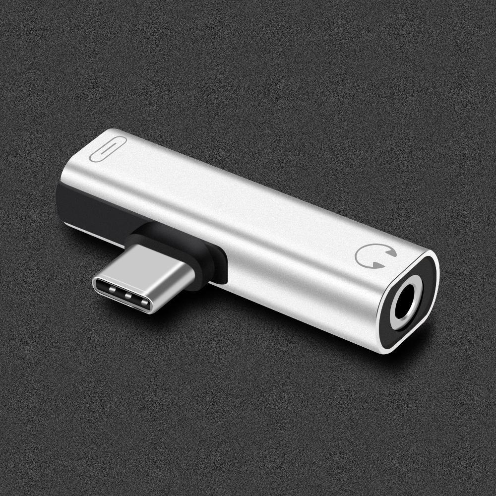 GOGOUP Dây Cáp Chuyển Đổi Cổng USB Type C Sang Cổng 3.5mm Cho Samsung S10 S9 Huawei Mate20