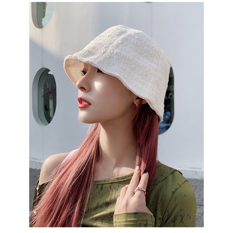 Nón Tai Bèo Chống Nắng Màu Trơn Dễ Thương Phong Cách Hàn Quốc Thời Trang Mùa Hè Cho Nữ