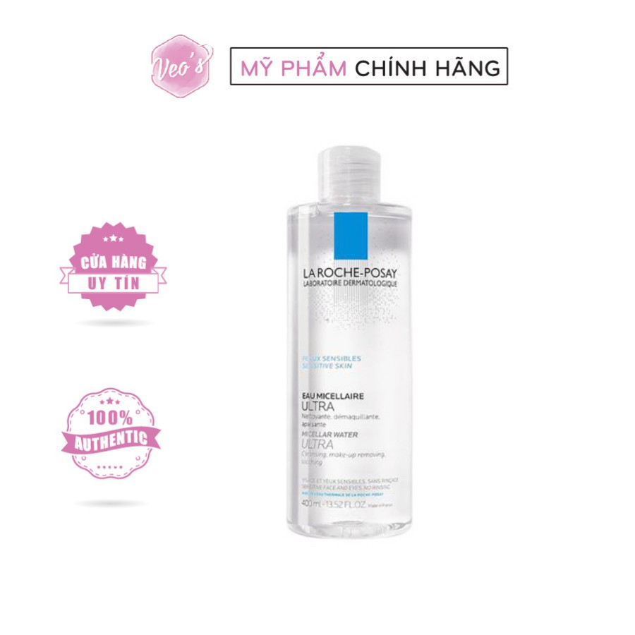 Nước tẩy trang La Roche Posay Micellar Water Ultra 400ml