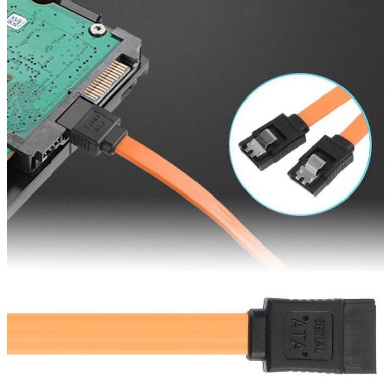 Cáp dữ liệu kết nối ổ cứng SATA với board mạch chủ