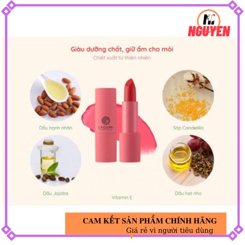 Son Lagumi Không Chì Chiết Xuất Hạnh Nhân An Toàn Cho Mẹ Bầu Phiên Bản Mới