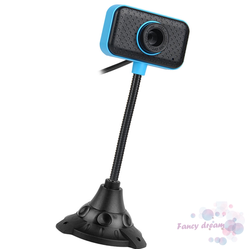 Webcam máy tính 30FPS USB 2.0 HD có micro và kẹp cố định tiện lợi | BigBuy360 - bigbuy360.vn