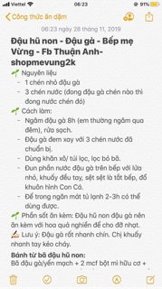 Combo đậu hũ non đậu gà