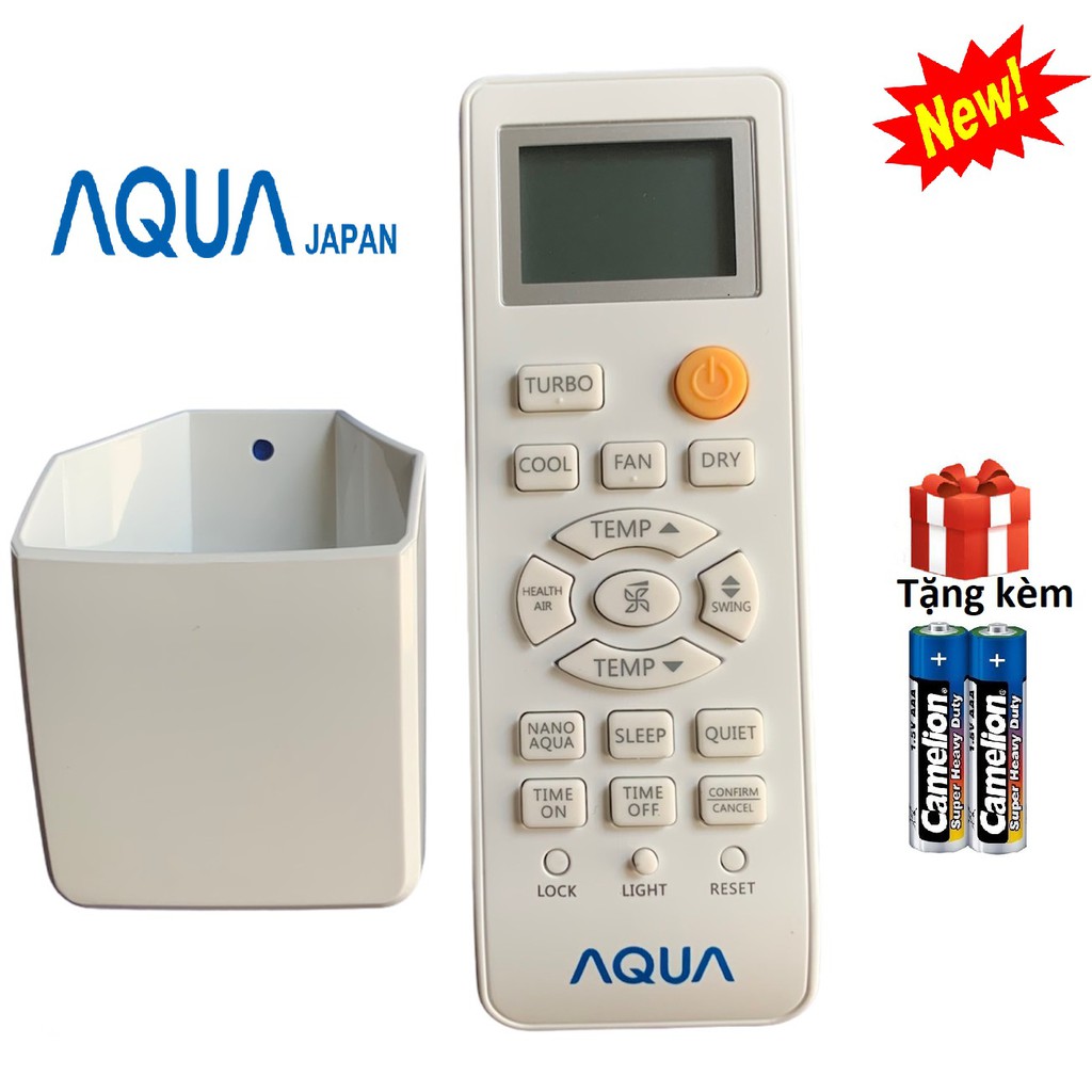 Điều khiển điều hoà Aqua hàng hãng theo máy, remote máy lạnh Aqua - Hàng mới
