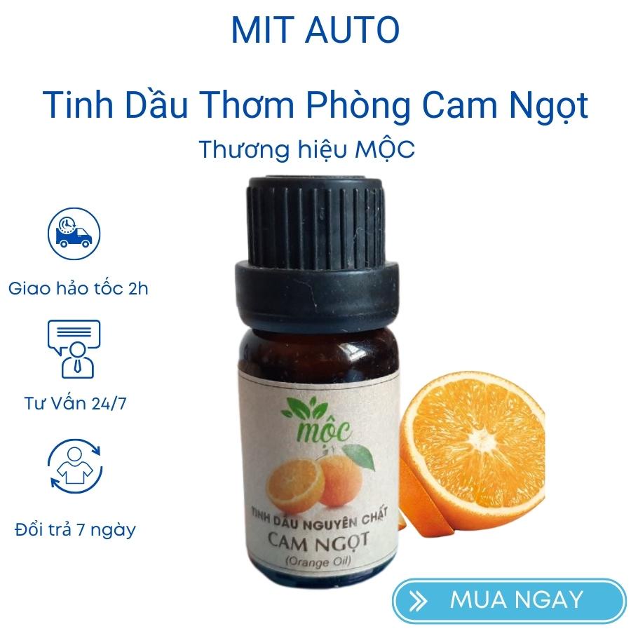 Tinh dầu thơm phòng  mùi Cam Ngọt  thiên nhiên lọ 10ml MỘC Mitauto