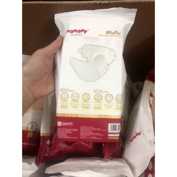 Tã dán Mamamy set 3 miếng đủ size S M L XL