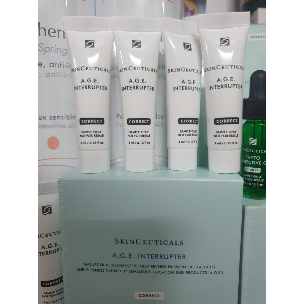 Kem dưỡng da chuyên biệt chống lão hóa SkinCeuticals AGE Interrupter bản mini 4ml