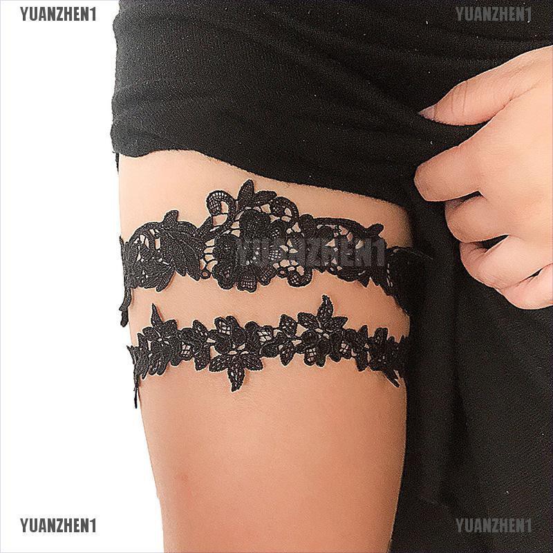 Vòng ren đàn hồi đeo trang trí bắp tay/đùi dành cho bạn nữ trong dịp Halloween