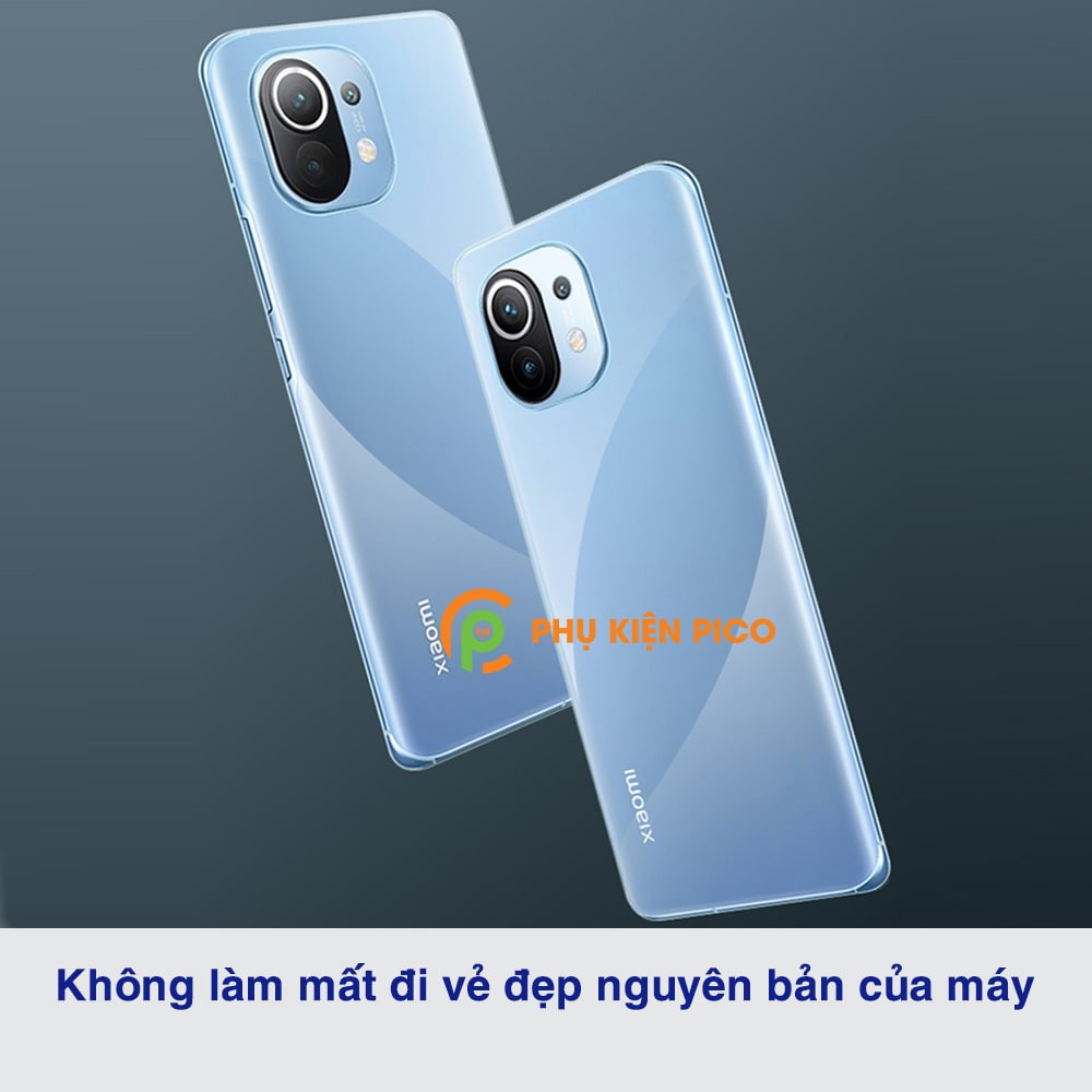 Dán lưng Mi 11 full viền trong suốt PPF tự phục hồi vết xước - Dán dẻo Xiaomi Mi 11