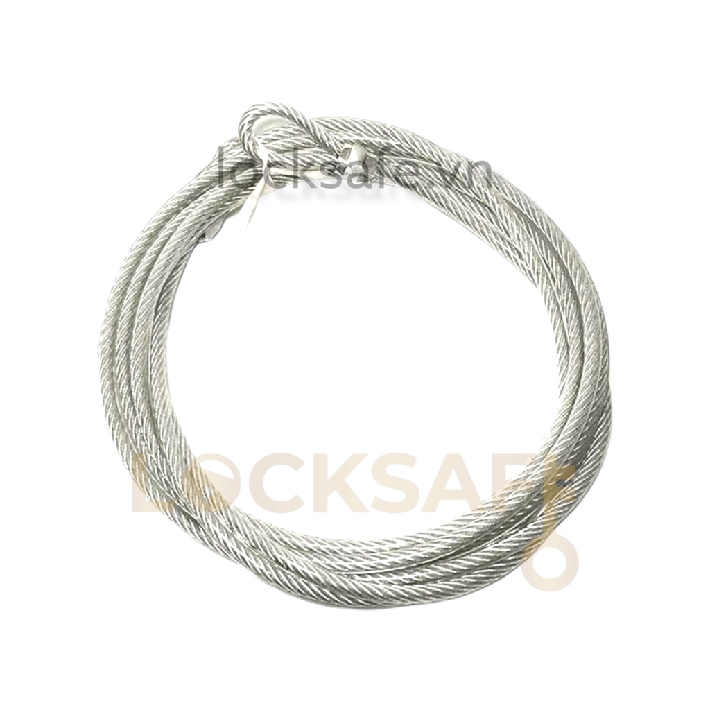 Dây Xích Xe Máy Thông Dụng Bọc Nhựa Và 2 Móc Tròn Phi 10mm Dài 60cm, 80cm, 1 mét, 1.2 mét, 2 mét, 3 mét