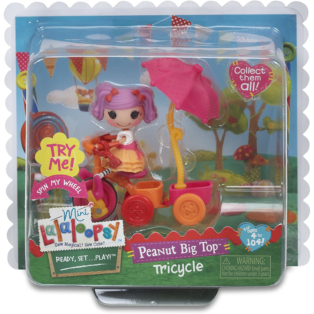 Đồ chơi LALALOOPSY - Mini Lalaloopsy Sẵn sàng/Vào chỗ/Chơi - Mã SP 529507