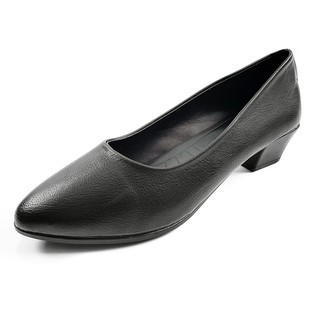 Giày cao gót đế vuông 3cm, dáng cơ bản đế chống trơn trượt 3P15FS