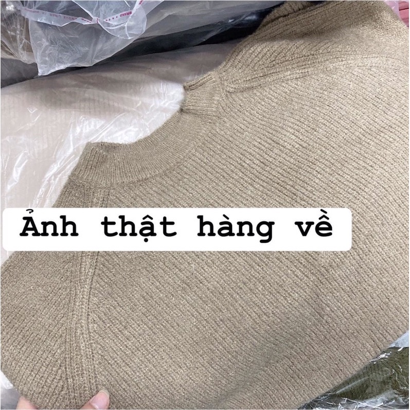 Áo Len Nữ Basic Xẻ Vạt QC | BigBuy360 - bigbuy360.vn