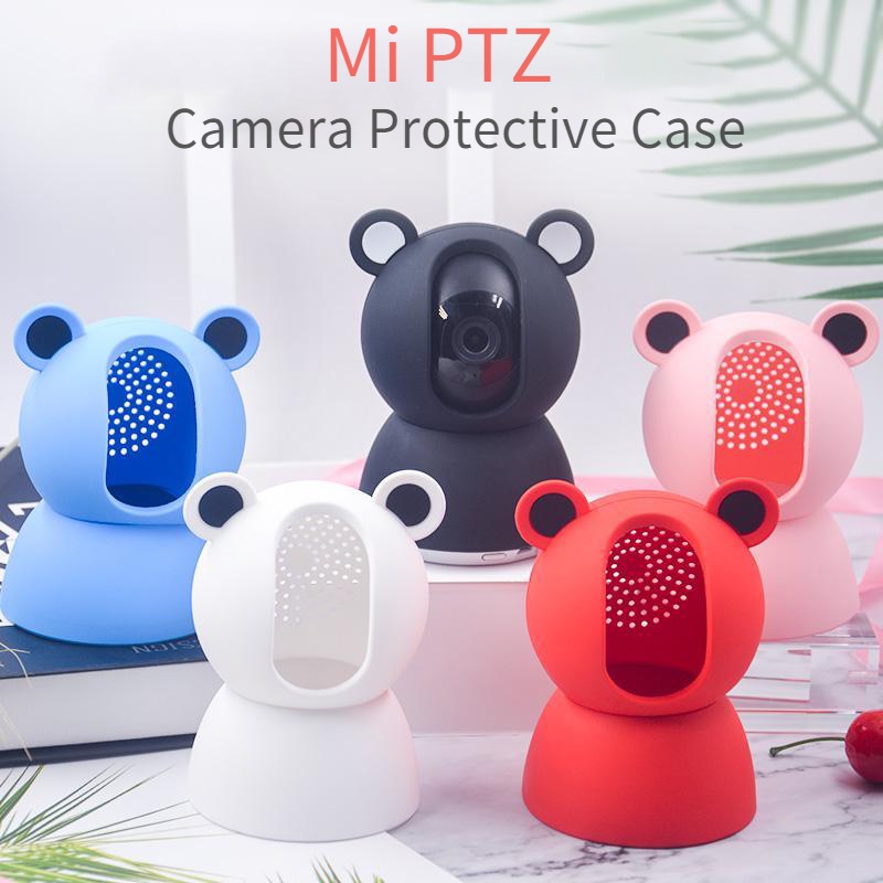 Camera an ninh gia đình Mi 360 1080P Vỏ bảo vệ Mi CCTV dễ thương Vỏ Silicon chống nước chống bẩn Chố
