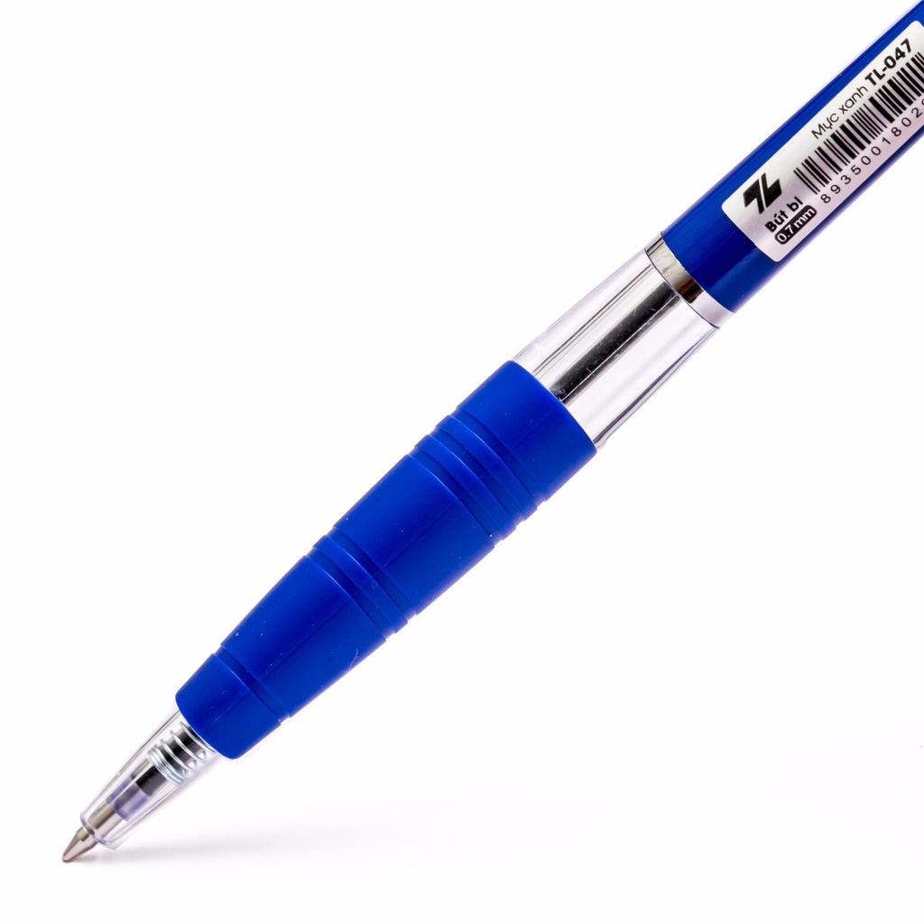 ( 1 Hộp 10 Cây ) Bút Bi TL047 Ngòi 0.7mm ( Mực Xanh ) Thiên Long Camshop