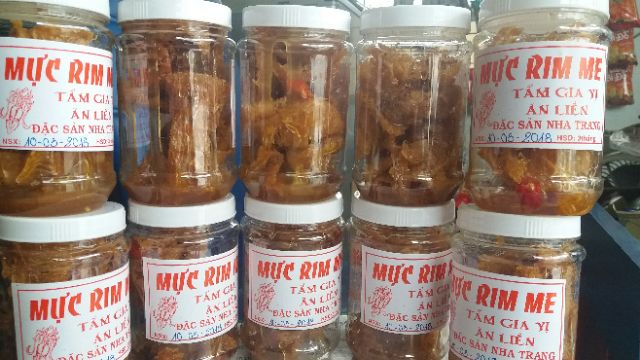 MỰC RIM ME CÁN _MỰC RIM SATE CÁN NHA TRANG