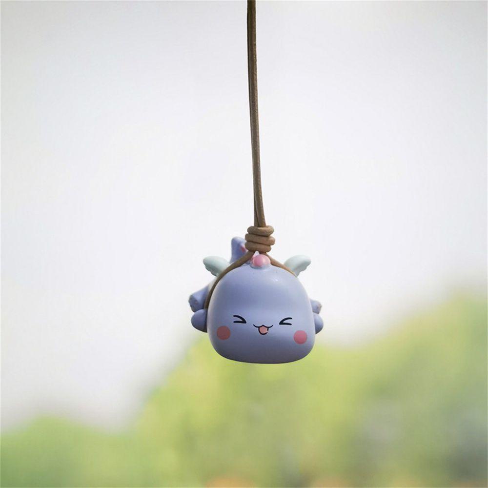 QUINTON Car Accessories Car Mirror Pendant Car Decorations Dinosaur Hanging Swing Car Hanging Pendant Dinosaur Car Pendant Kids Toy Car Ornaments Interior Accessories Animal Toy Rearview Mirror Car Hanging Ornament/Multicolor