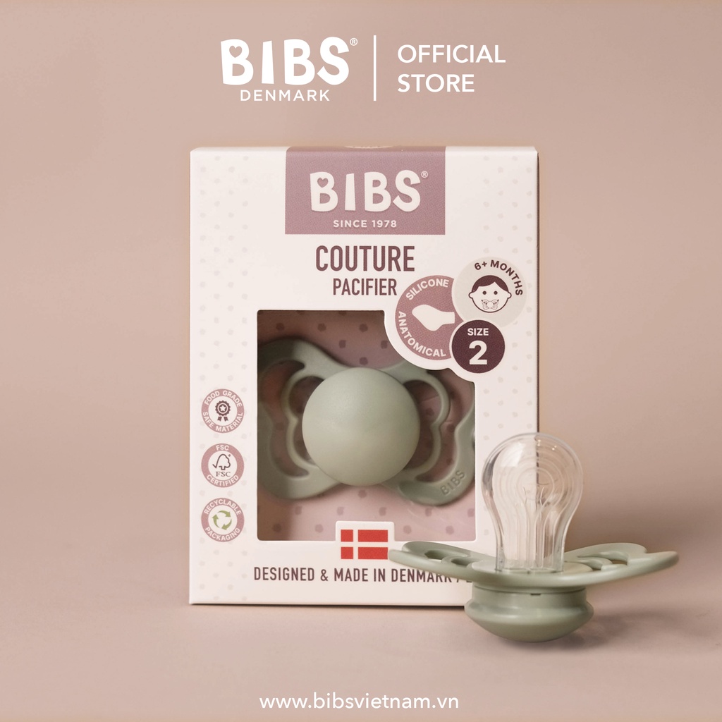 Ty ngậm BIBS Couture chính hãng