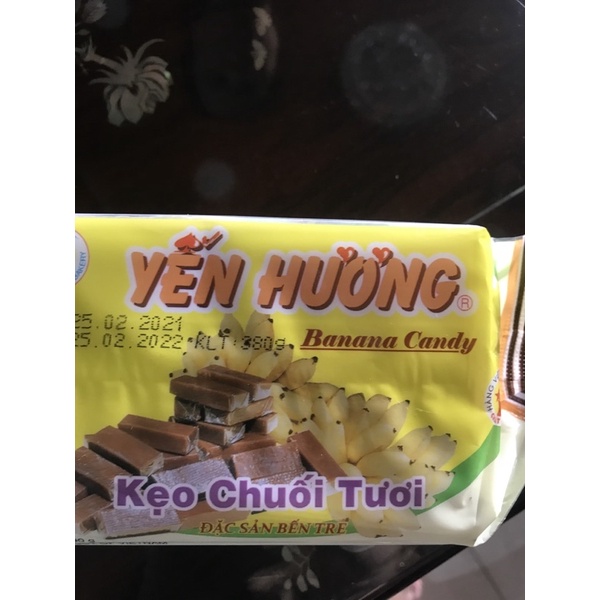 Kẹo chuối tươi tuyết hương. Huỳnh phát. Yến hương