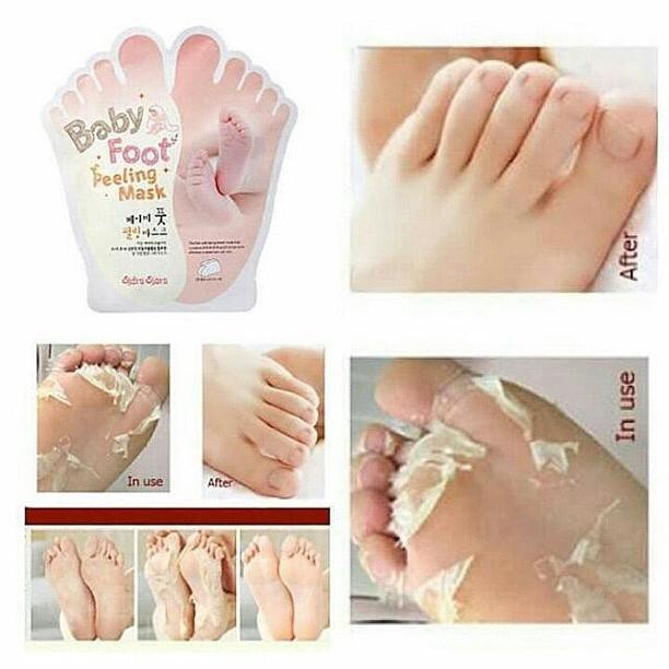 Mặt Nạ Ủ Chân MB Guarantee Tẩy Tế Bào Chết Da Chân Baby Foot Peeling Mask 25g - Khongcoson