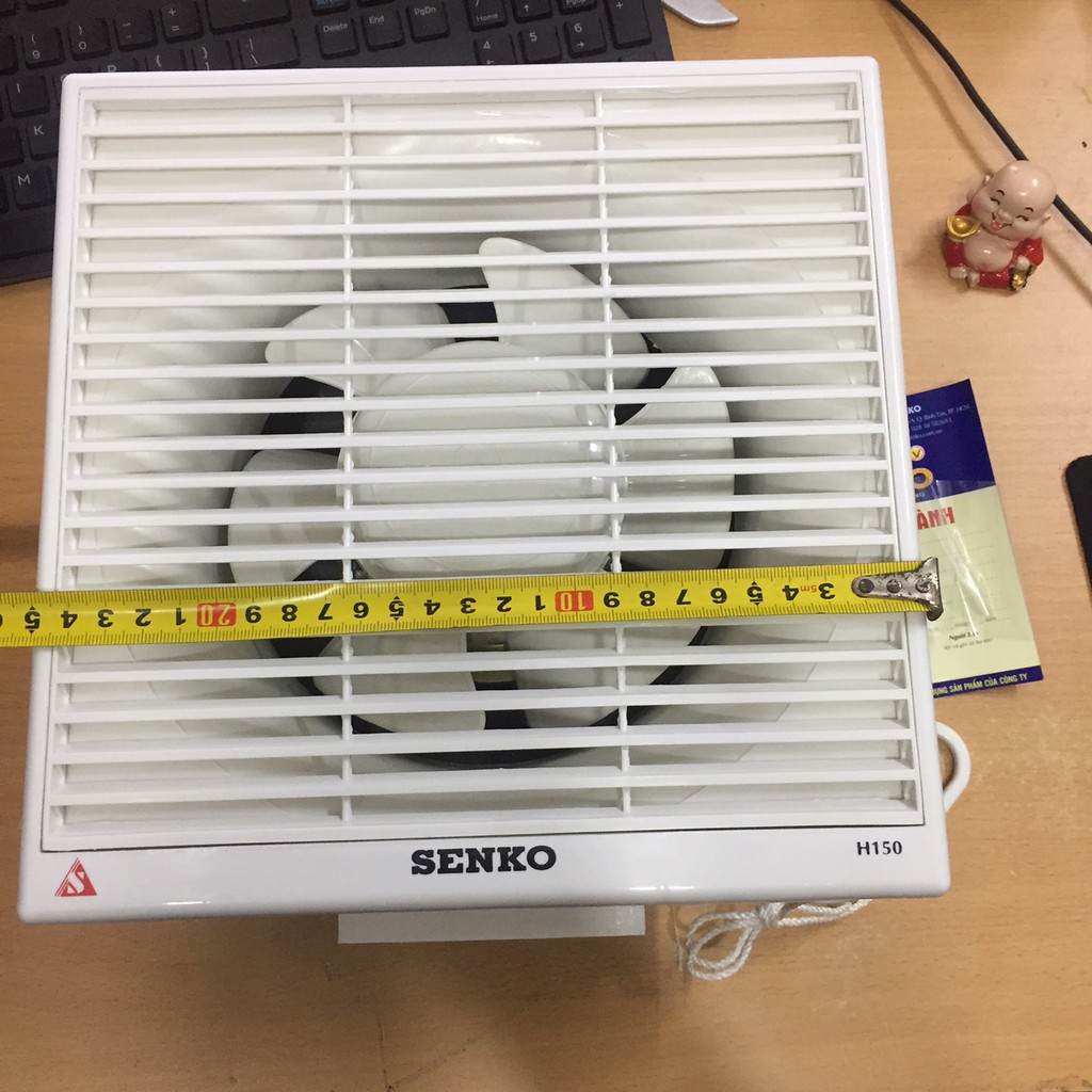 QUẠT HÚT THÔNG GIÓ ÂM TƯỜNG 2 CHIỀU SENKO H150
